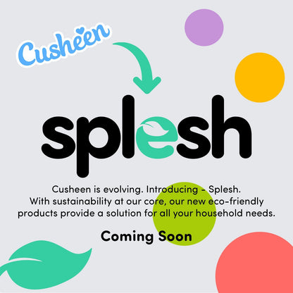 Splesh Toilet Roll, Soft & Quilted Eco-Friendly, White, 36 Rolls