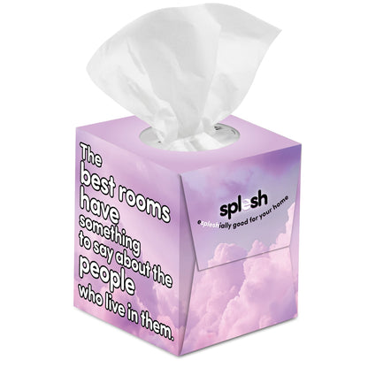 Splesh Ultra Soft Tissues, 12 Cube Boxes (672 Total) Bulk Pack