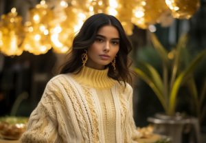 Brandy Melville Cable Knit – Promoción: Moda Sostenible y Calidad en México